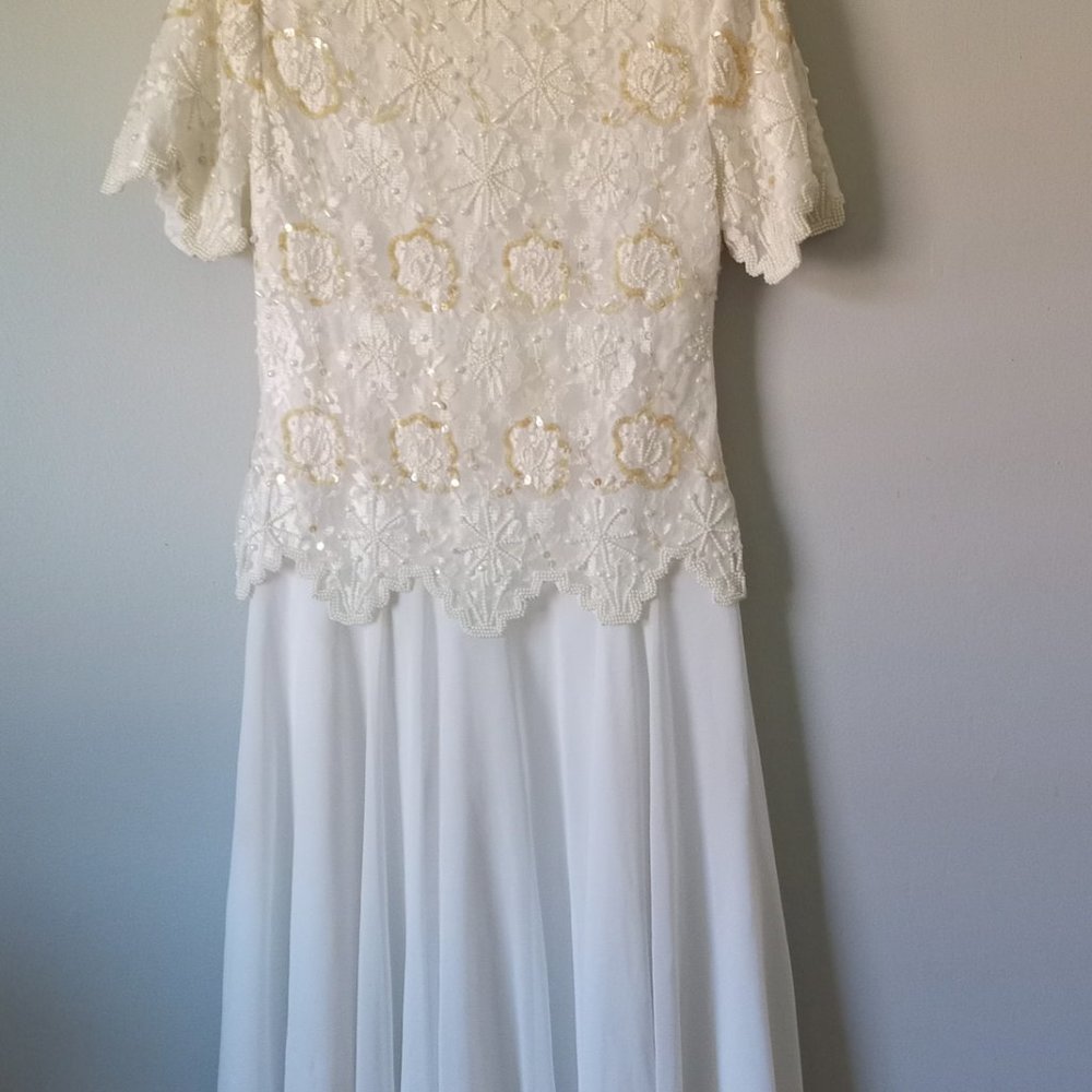 Vintage Victoria Morgan Wedding Dress/Evening Gown